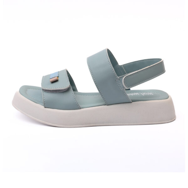 Sandália confort baby blue