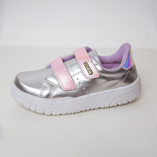 Tênis urban glow prata